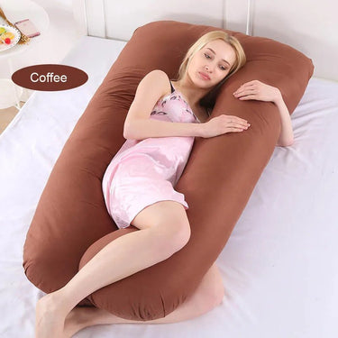 Ultimate U - Shape Pregnancy Pillow - InspiredGrabs.com
